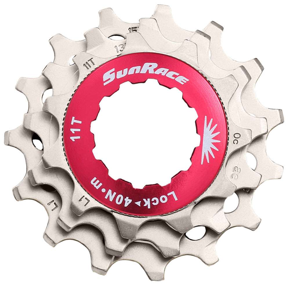 Shimano con coronas 12v 11 13 15t plata