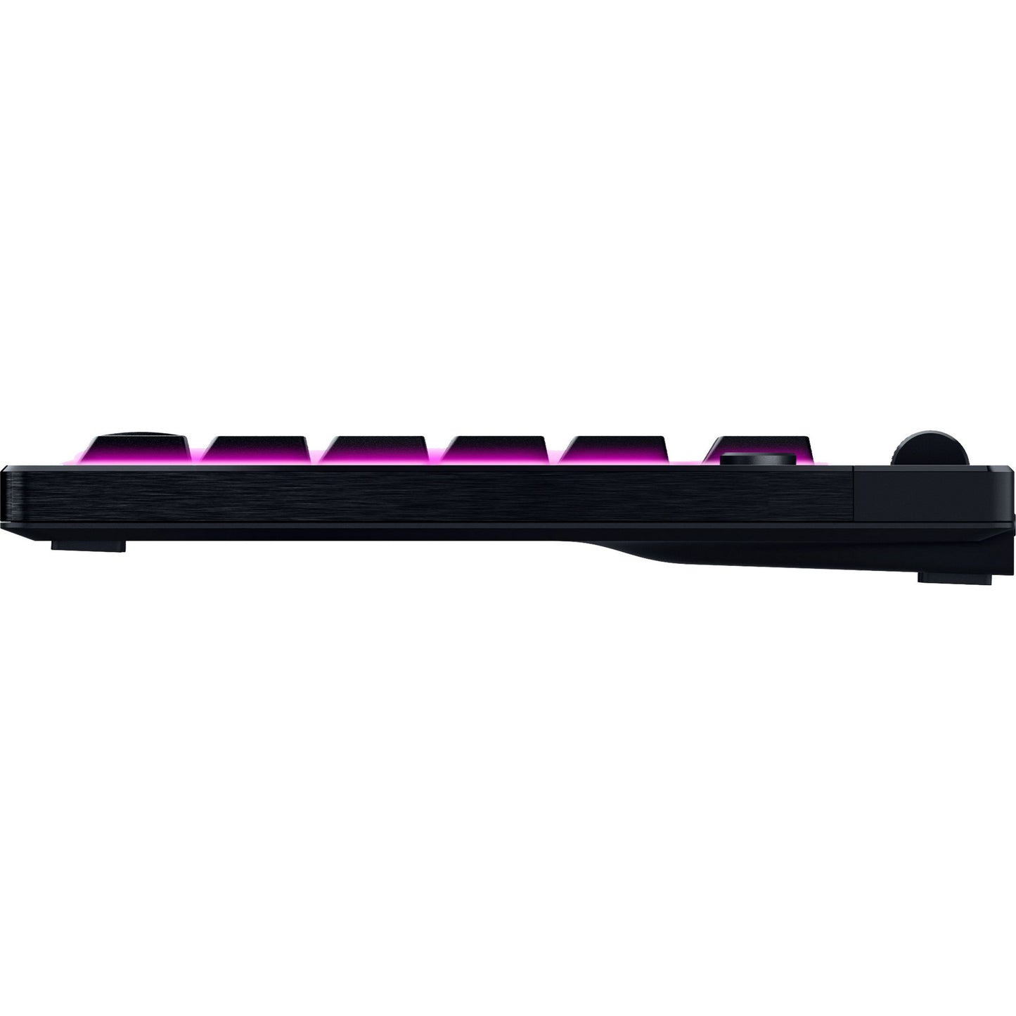 Tastiera da gioco meccanica Razer blackwidow v4 rgb a basso profilo (nera, layout americano (qwerty), verde a basso profilo, 80% (tkl))
