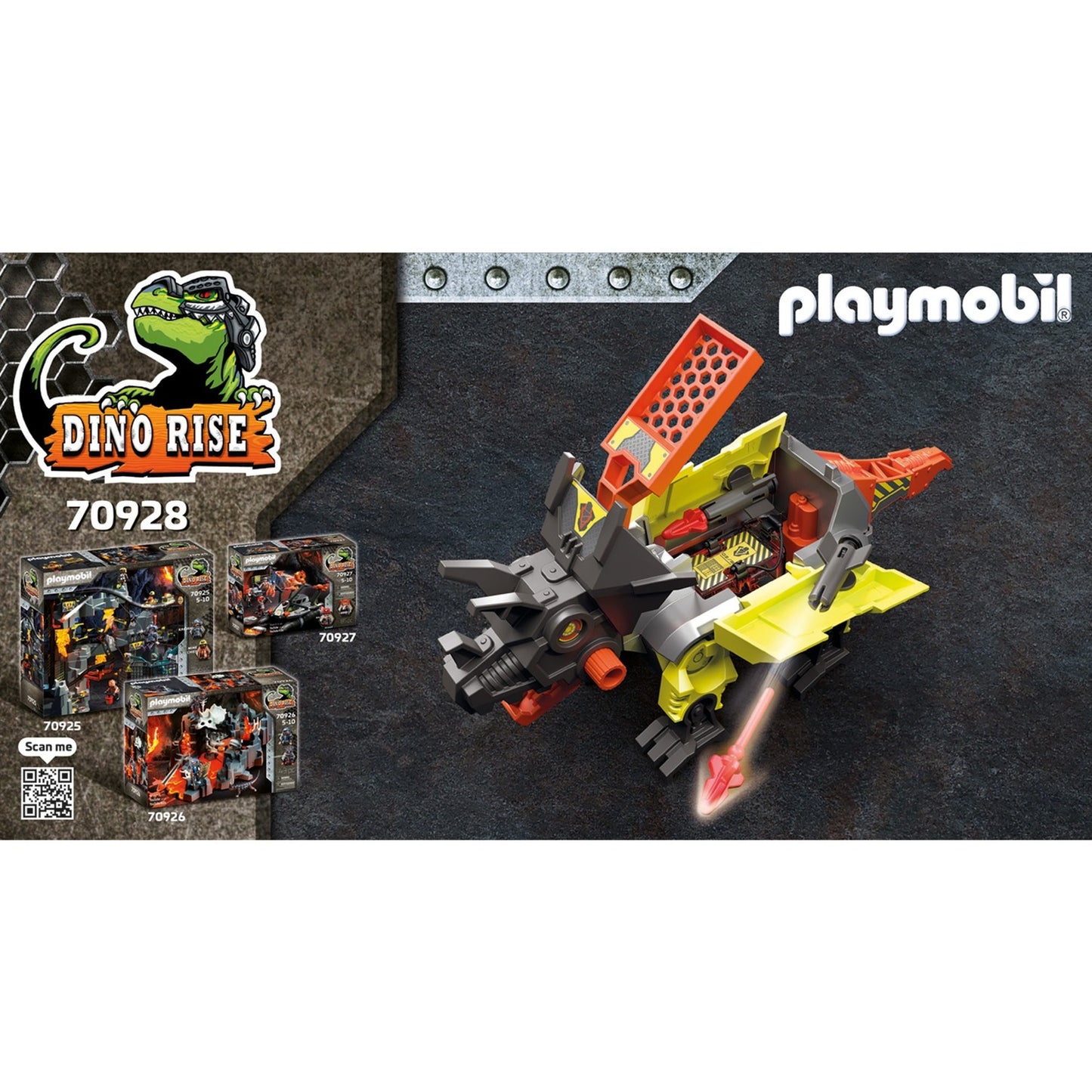 Playmobil Rise Robo-Dino Vecht Machine 70928