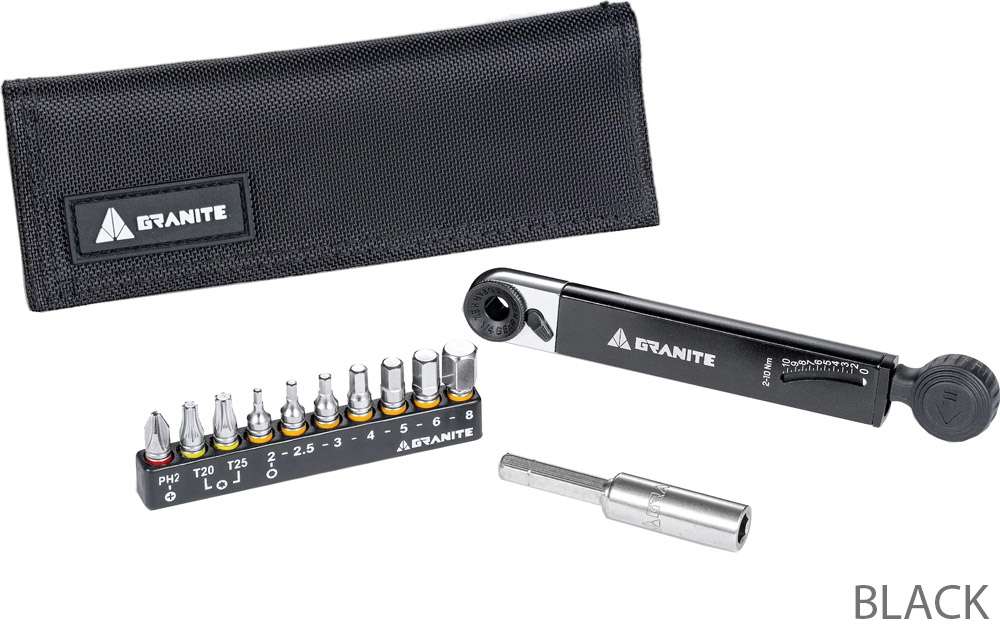 Set di mini utensili per chiavi dinamometriche in granito rock'n'roll tq