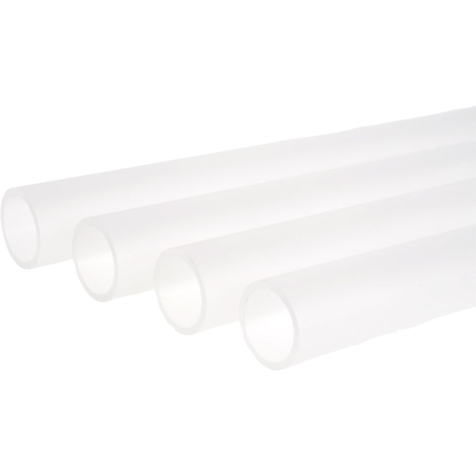 Alphacool eisrohr 16 13mm plexi (pmma) hardtube satin 80cm buis (transparant, 4 stuks)