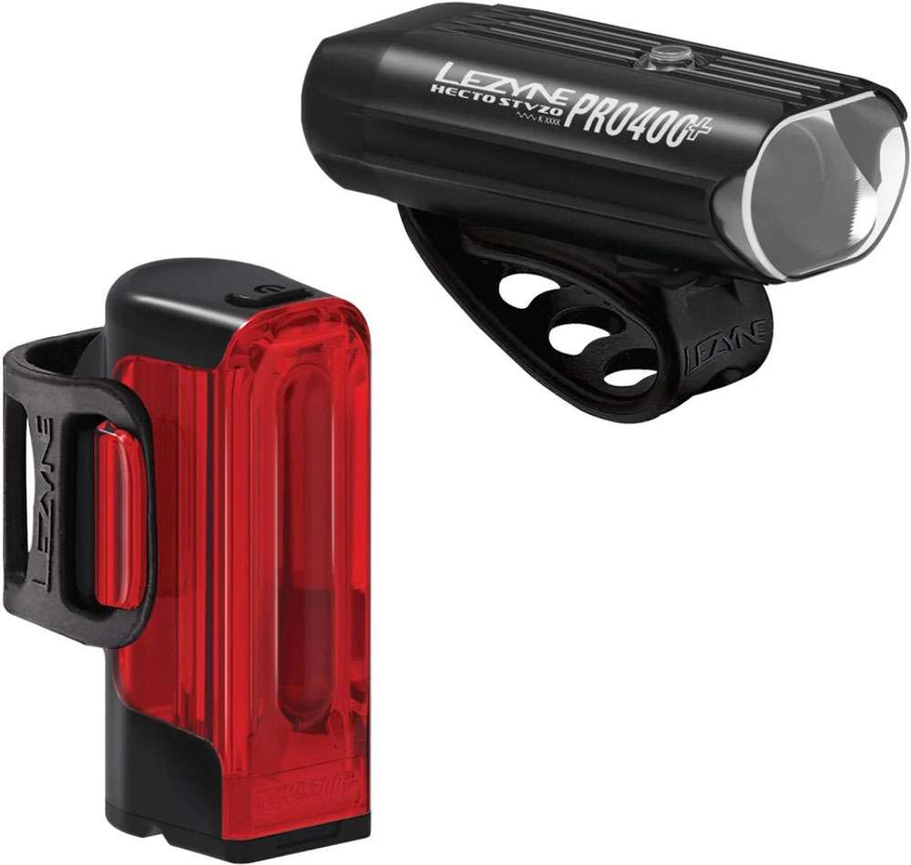 Lezyne hecto drive pro 400+ strip drive+ set luci stvzo