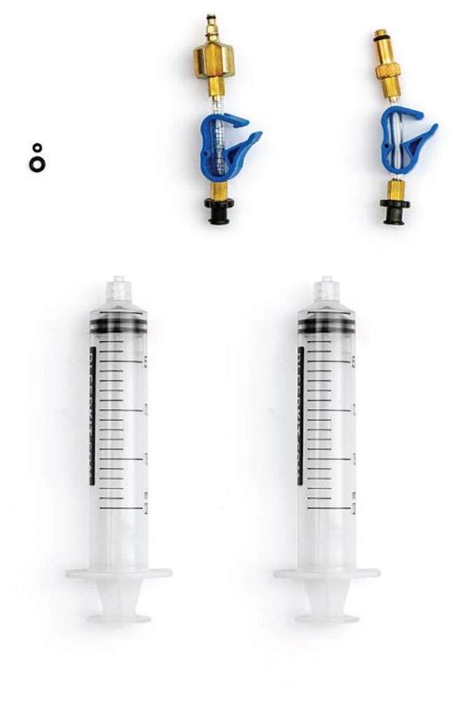 Bleedkit kit de purga de borde básico para frenos sram