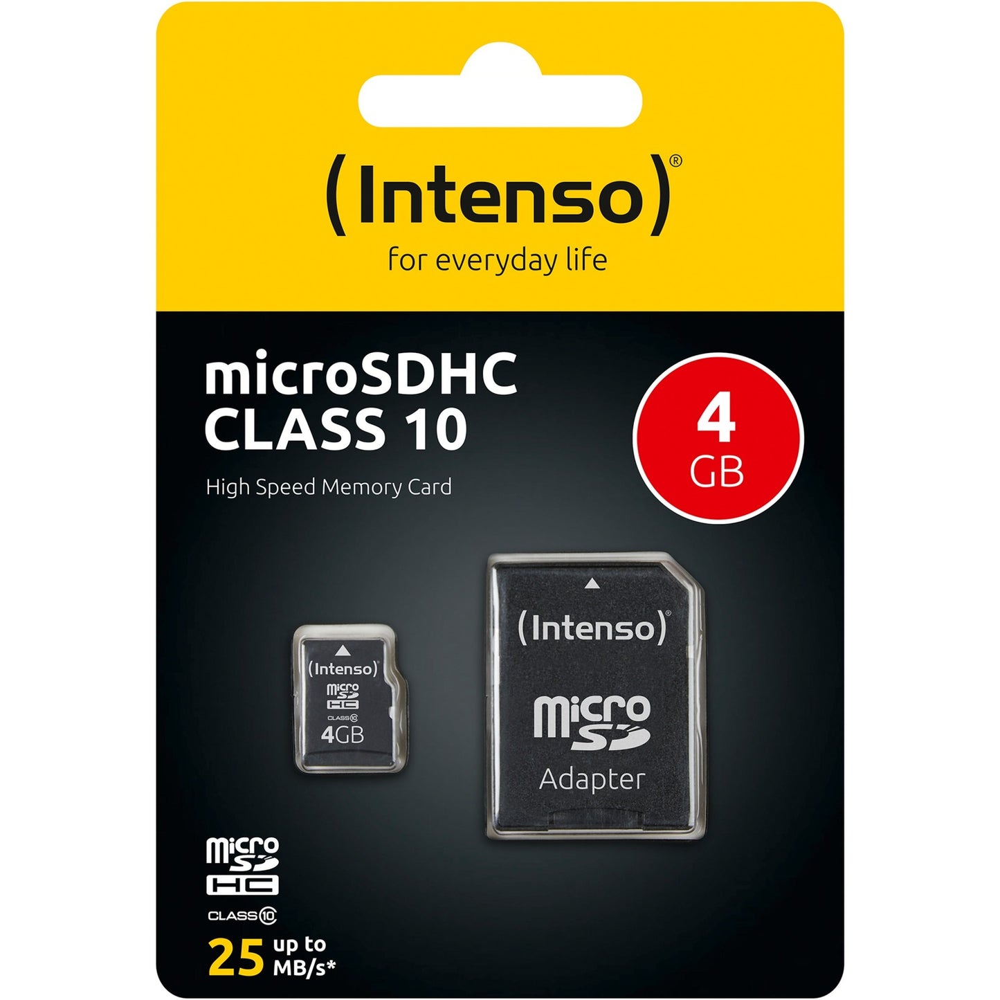 Intenso MicroSDHC 4GB Classe 10
