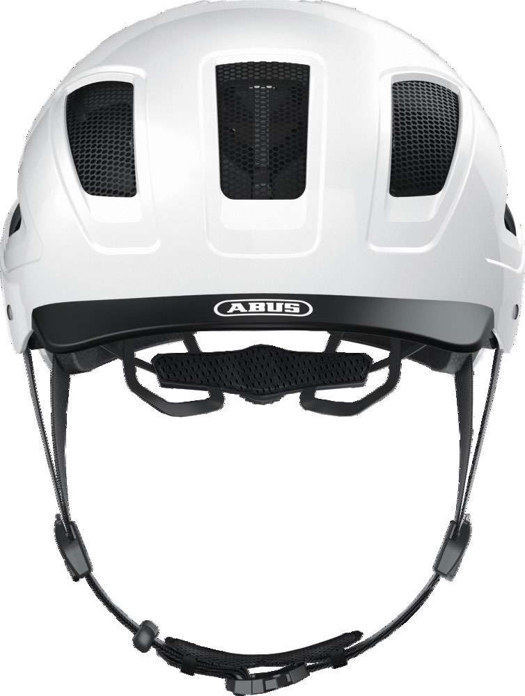 ABUS HELM Hyban 2.0 POLAR WHITE M 52-58CM