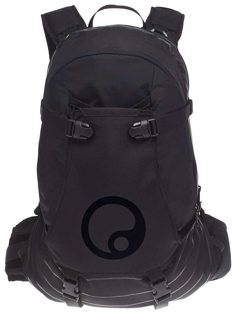 Mochila ergon Ba3 e -protect - Black - Enduro All -Mountain - 17L - 1060G