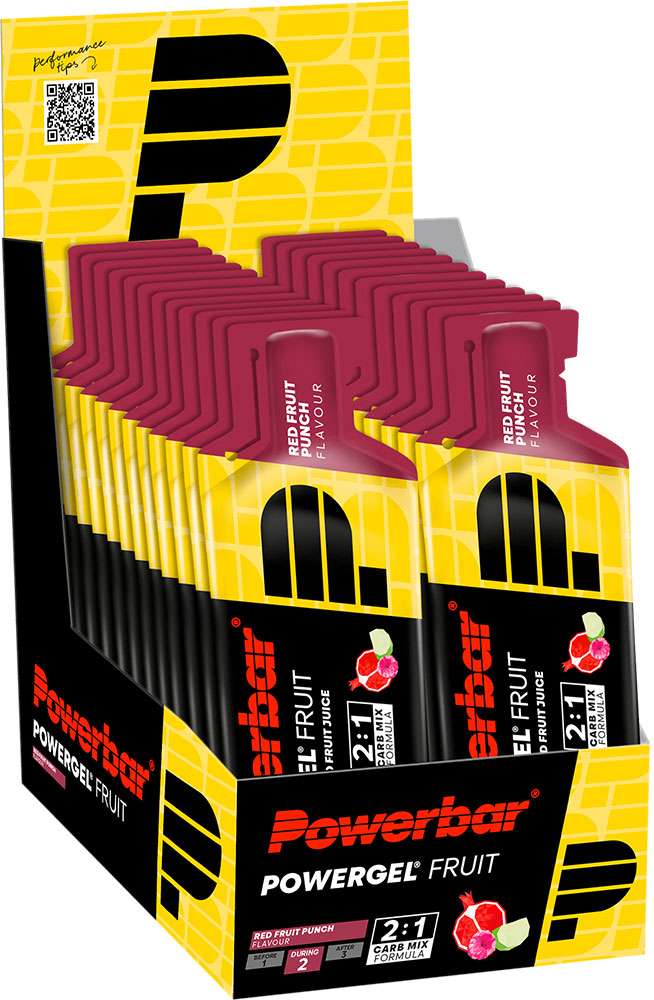 Powerbar power gel fruta caja 24er
