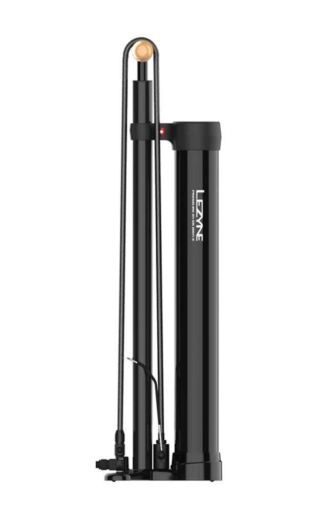 Pompa da pavimento tubeless a pressione Lezyne sull'azionamento