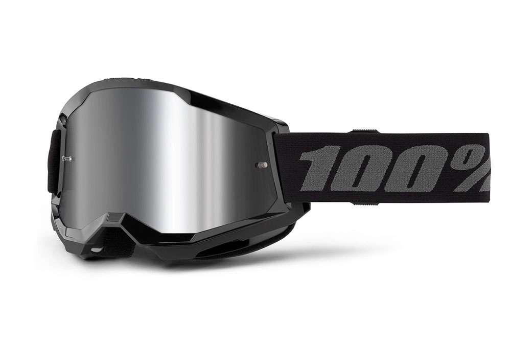 100% strata 2 (lente de espejo fa23) negro - gafas