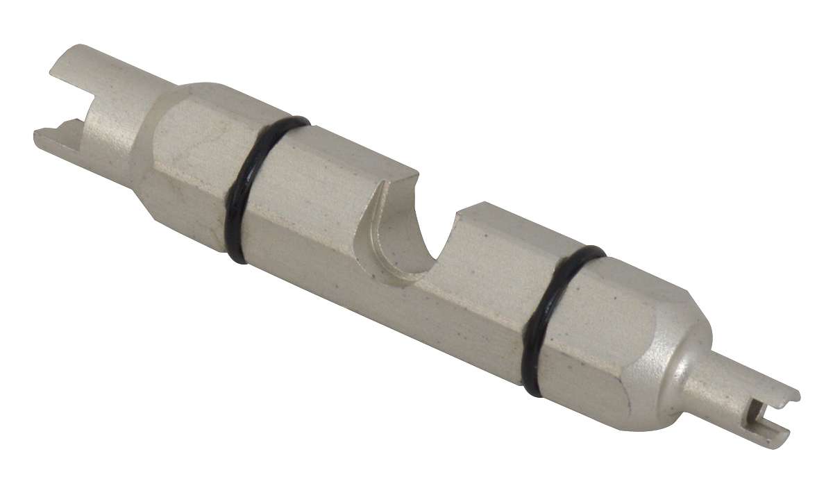 Llave para válvula de radón