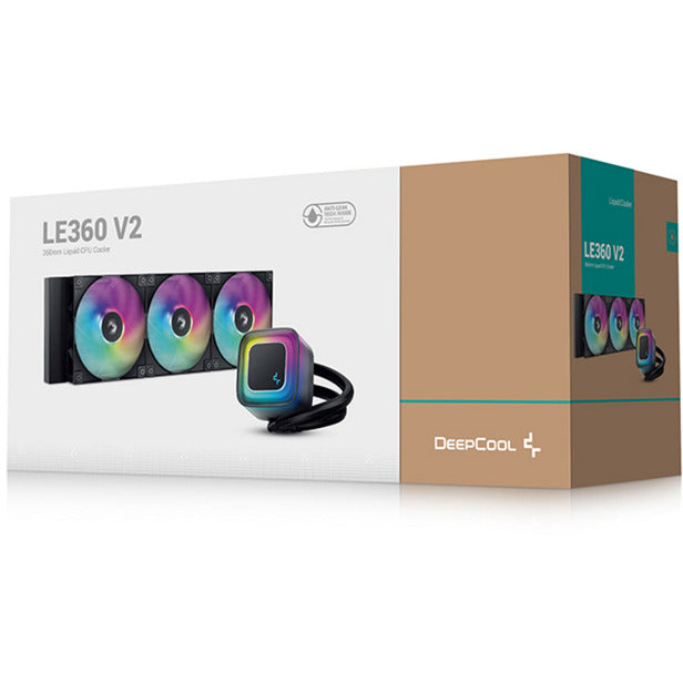 Raffreddamento ad acqua Deepcool le360 v2 (nero)