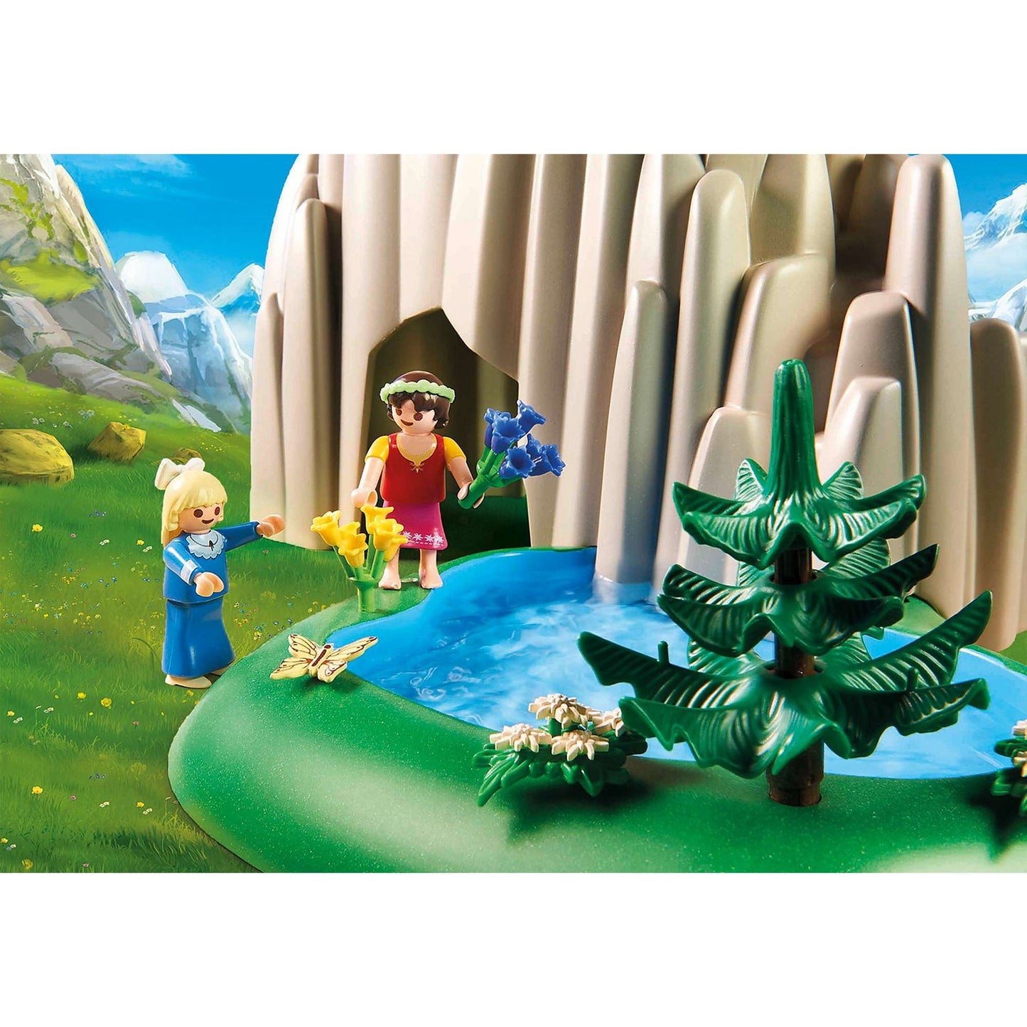 Playmobil 70254 Heidi, Klara e Peter al lago