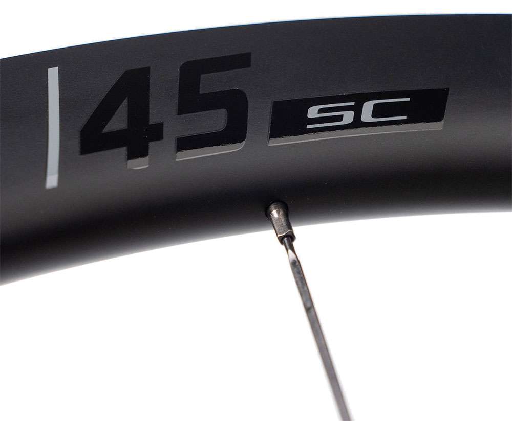 Set di ruote in carbonio Vision sc 45 disc tlr
