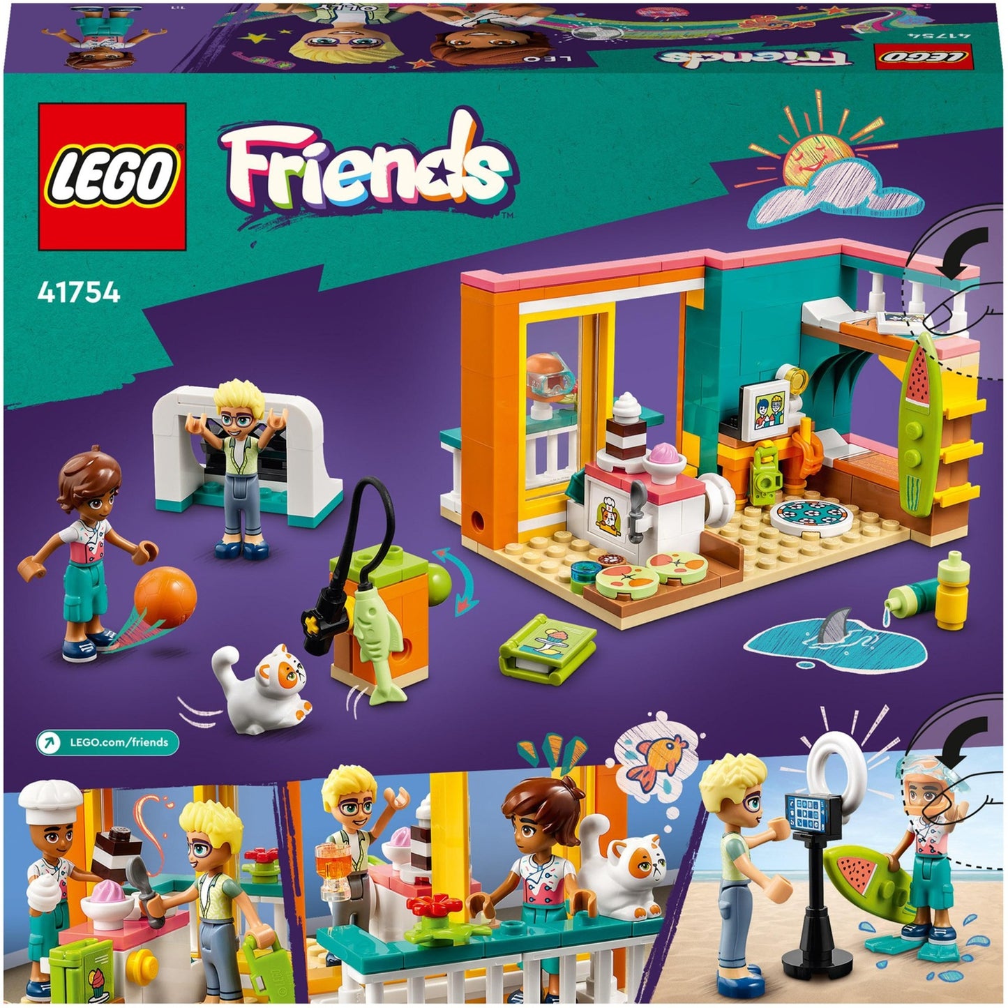 Lego Lego Friends 41754 Leo's Room