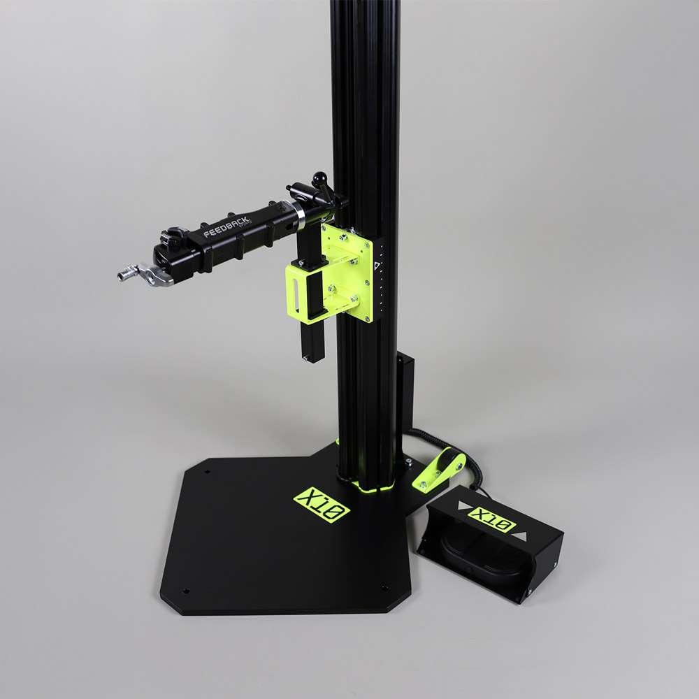 Soporte de montaje eléctrico X10 fs incl. interruptor de pie