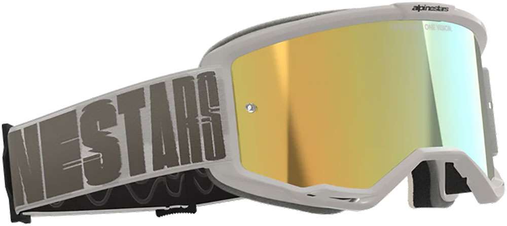Alpinestars vision 5 Hollow (mirror gold) - maschera da mtb
