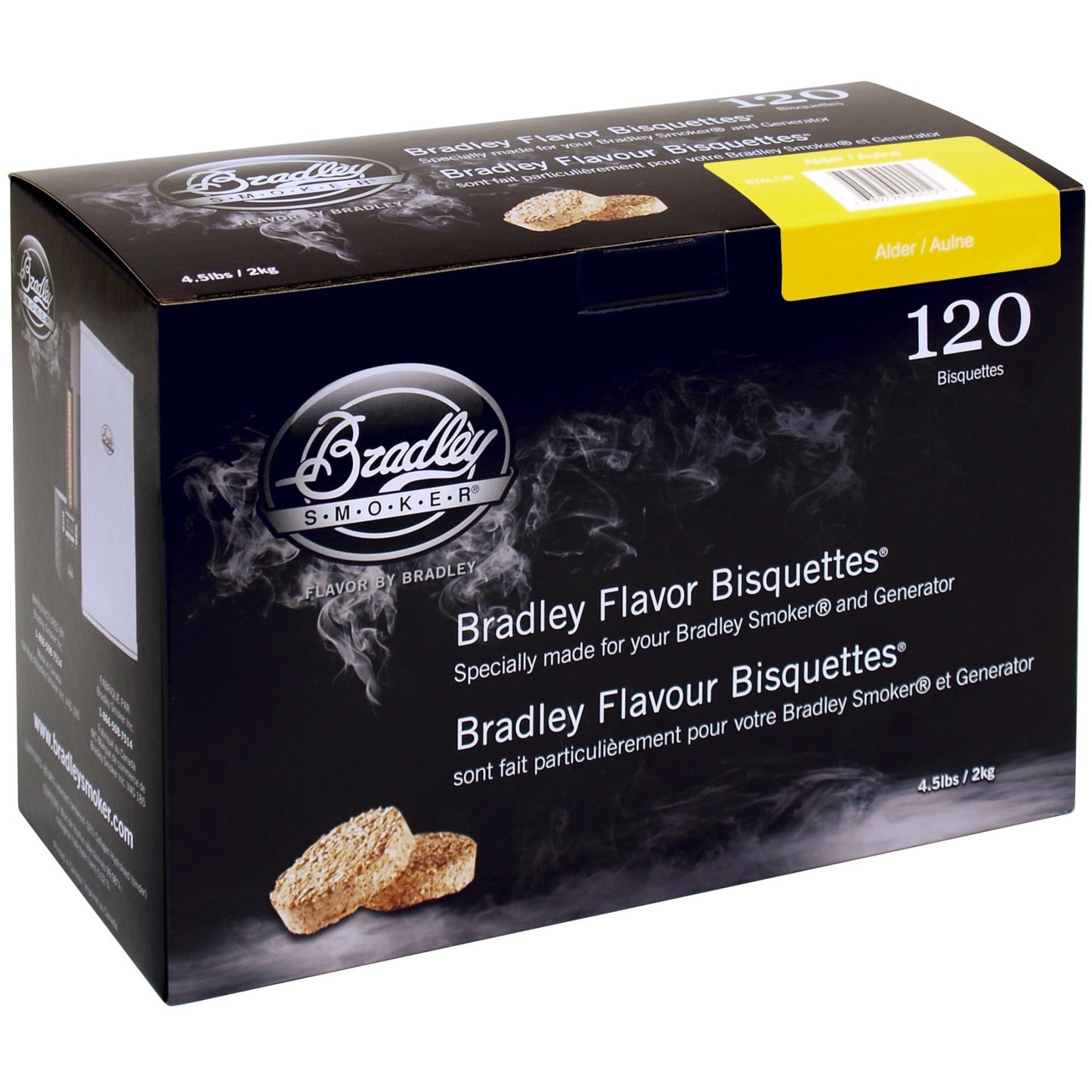 Bradley Alder Wood Briketten