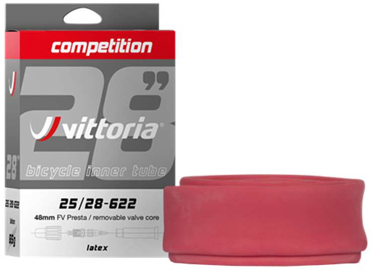 Vittoria Cámara de látex presta 48mm 700x19 23