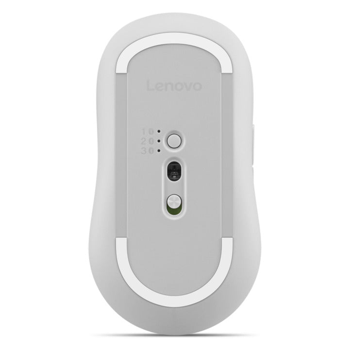 Mouse Bluetooth silenzioso Lenovo Yoga seashell (bianco grigio, Bluetooth 5.3)