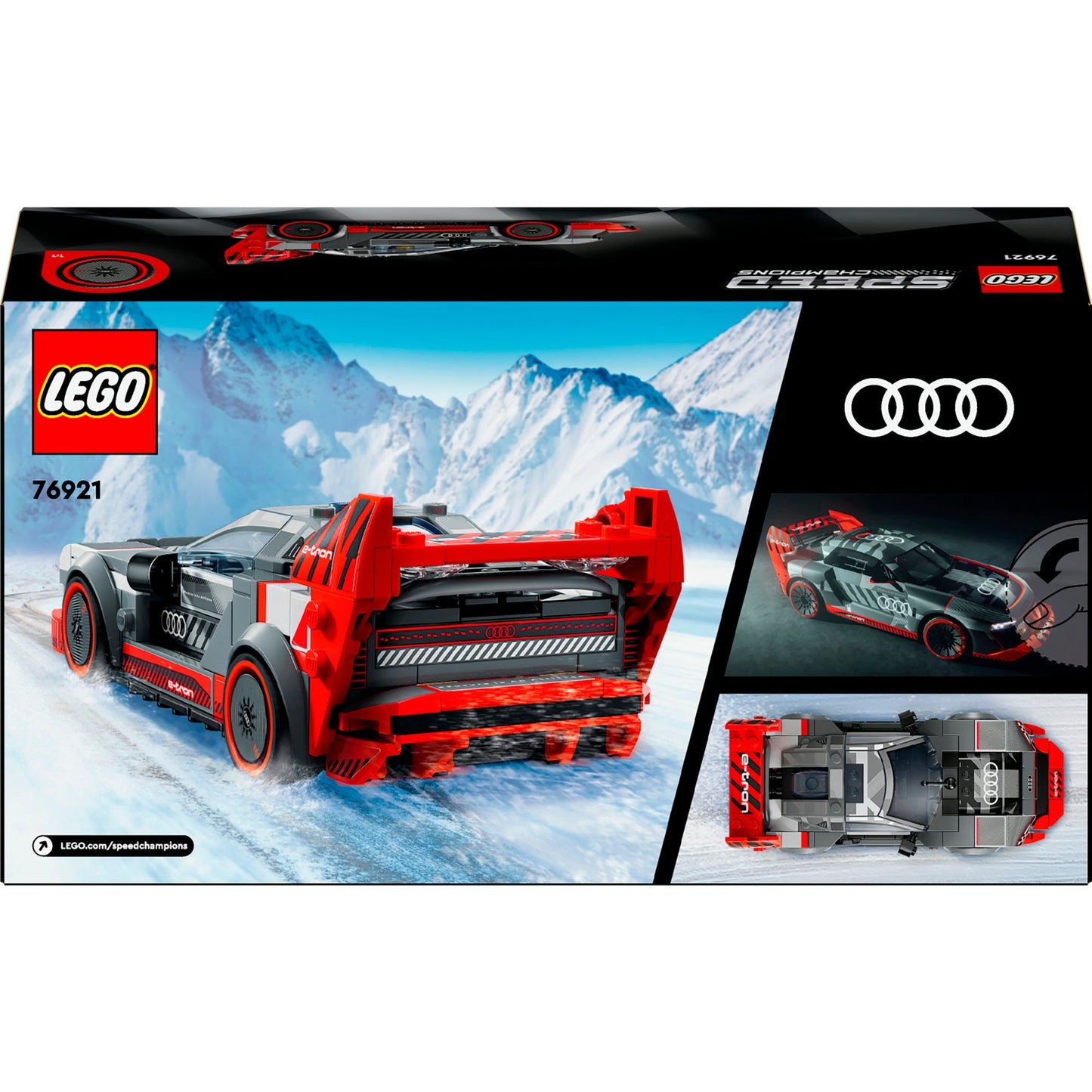 LEGO LEGO Speed Champions 76921 Audi S1 E-Tron Quattro Racing Cart