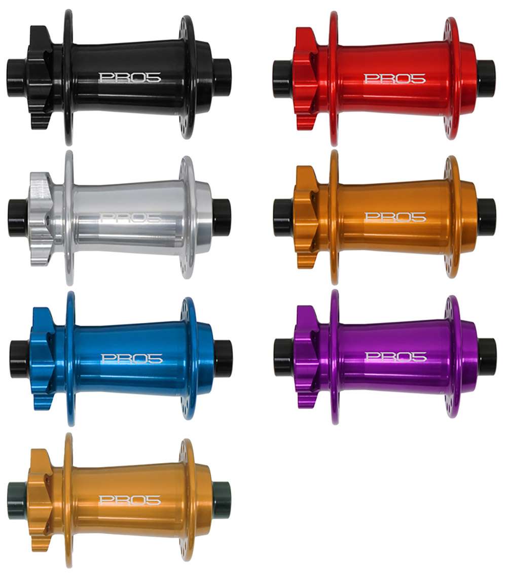 Rueda delantera Hope fortus 30 pro 5 discos 6 tornillos 29 boost