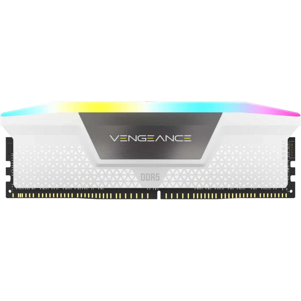 Corsair vengeance rgb ddr5 kit de mejora de luz iluminación led (blanco, cmhlekit2w-d5)