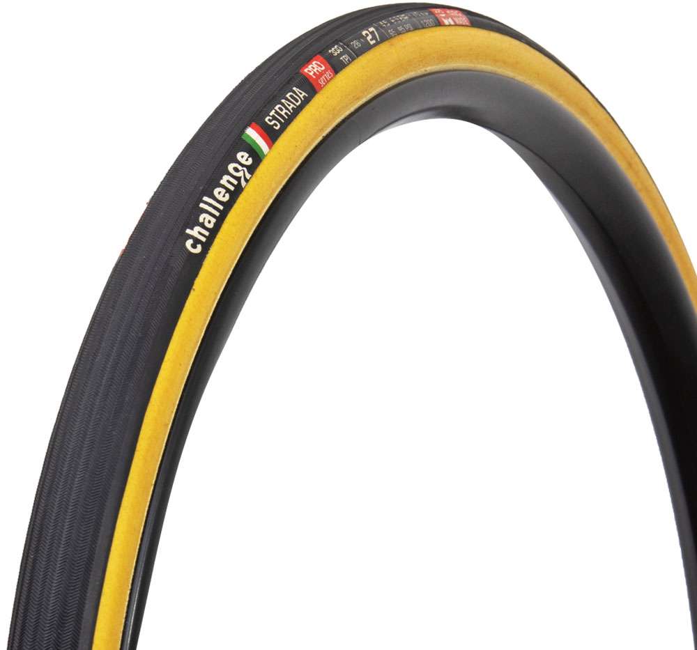 Challenge Strada pro tubular 700x25c negro marrón