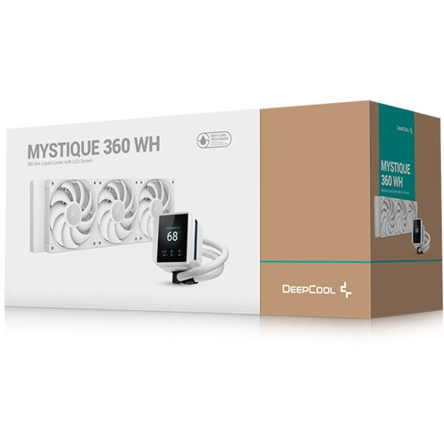 Deepcool mystique 360 waterkoeling (wit, 4-pins pwm fan-connector)
