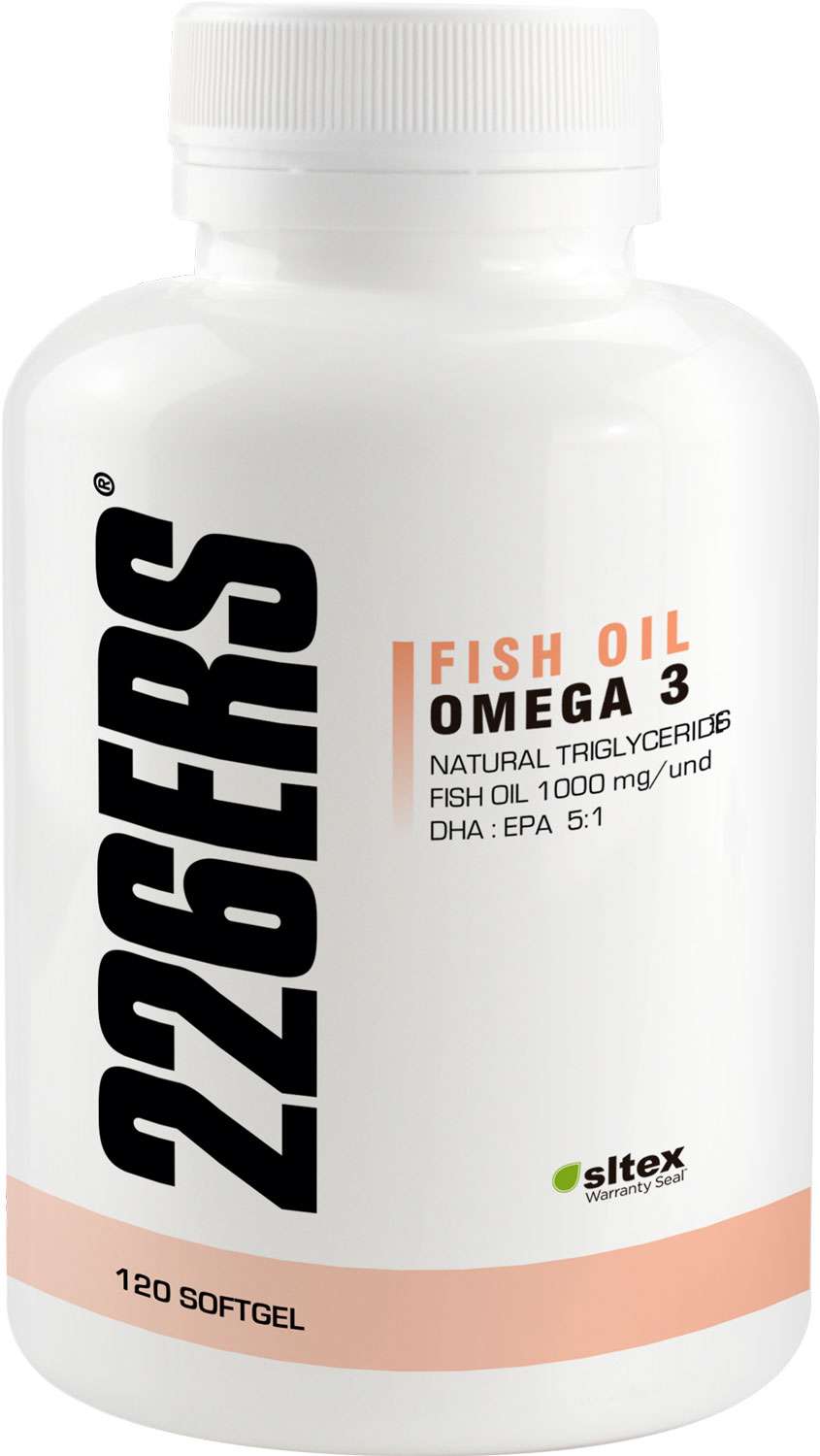 226ers aceite de pescado omega 3 120 cápsulas blandas
