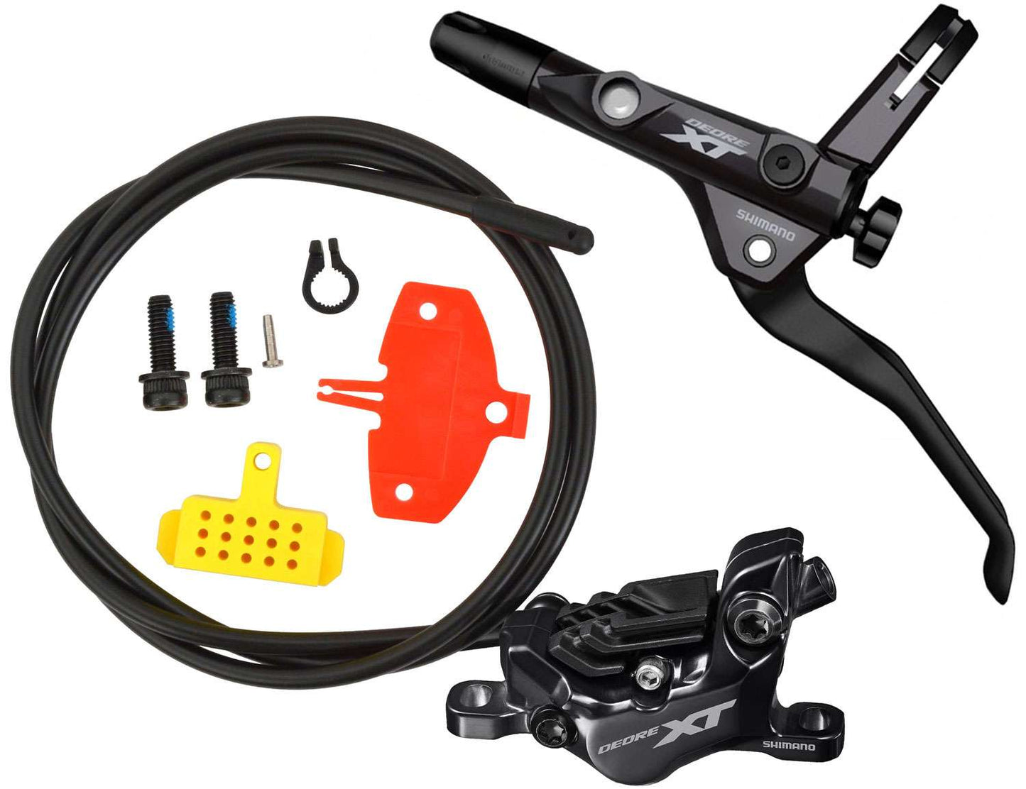 Shimano discremset deore xt br-m8120 a sinistra 1000mm nero