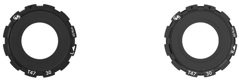 Movimento centrale con cuscinetto interno Rotor t47 da 30 mm