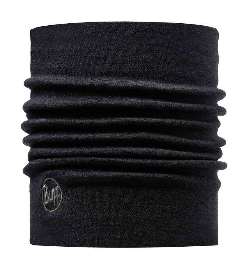 Buff lana merino termico nero - scaldacollo buff®