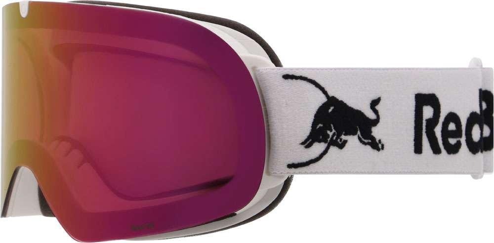 Red bull spect eyewear soar-16ro2 rosso con specchio viola - maschera da sci