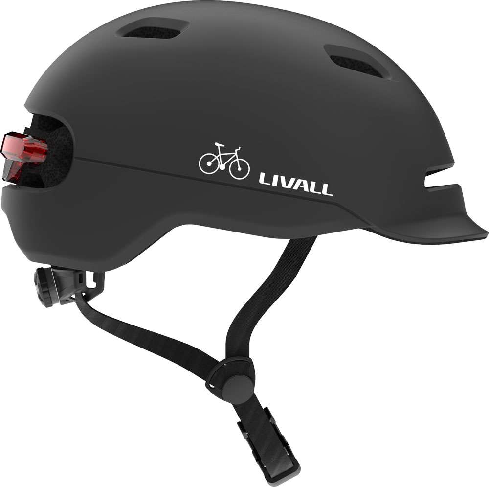Livall c20 - casco da città con luce di frenata e sensore di collisione