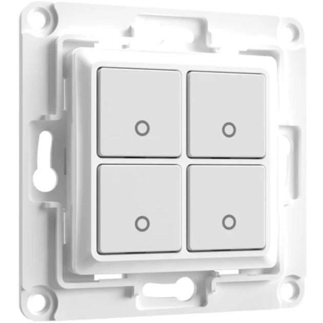 Interruptor de pared Shelly 4 botones (blanco)