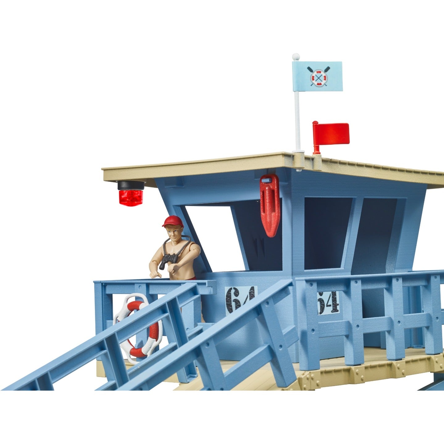 Bruder bworld reddingsbrigade station speelfiguur (62780)