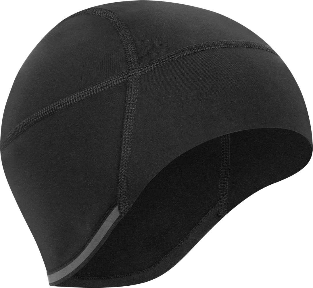 Con gorro de invierno - debajo del gorro