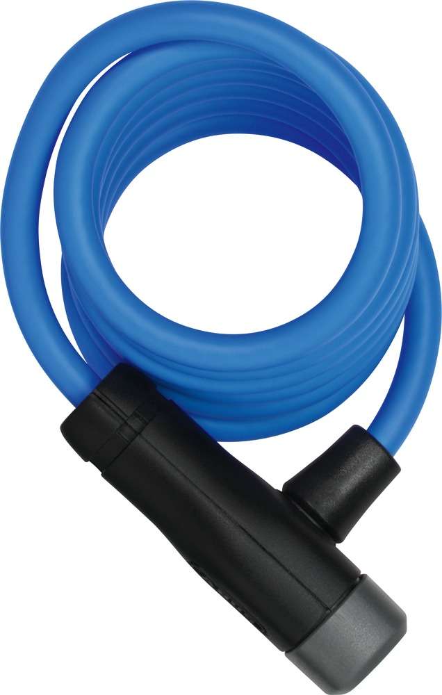 Blocco cavo a spirale ABUS 4508K 150 8 Blue - Protezione per biciclette