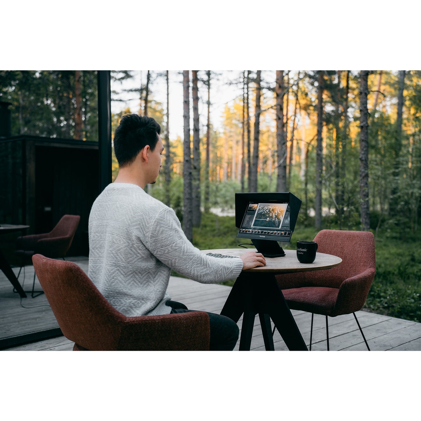 Monitor Viewsonic vp16-oled 16 (nero (opaco), 1x micro HDMI, USB-C, audio)