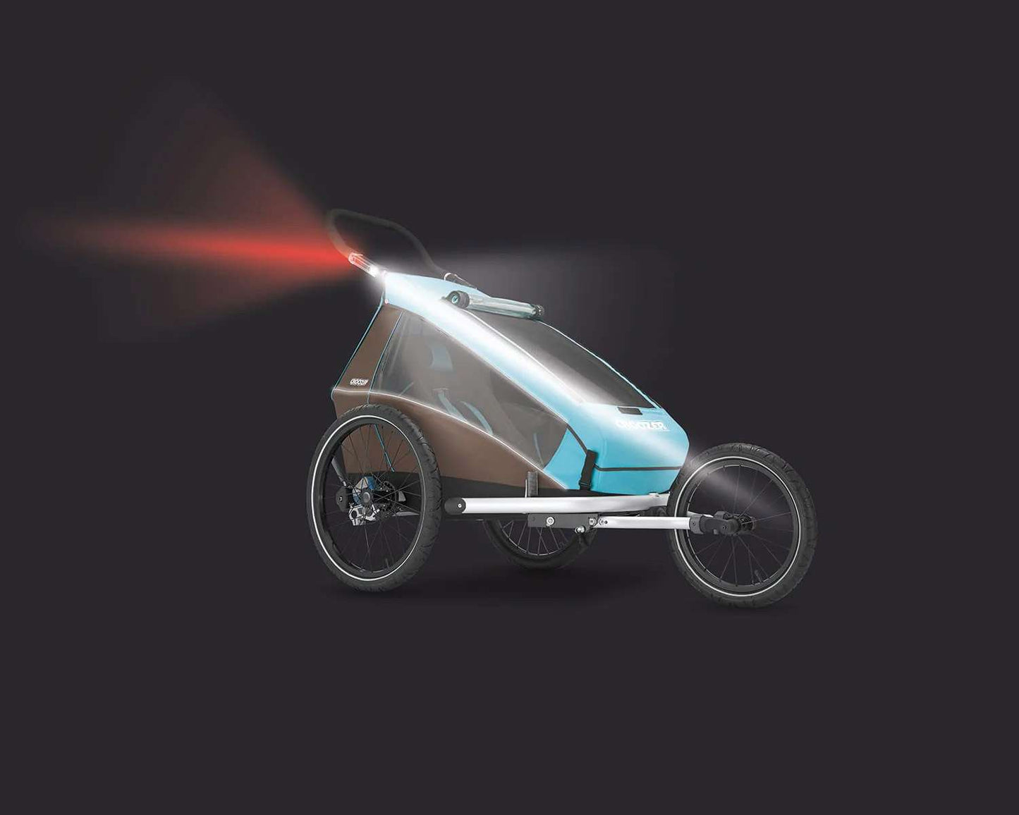 Barra de luces corredera biplaza Croozer