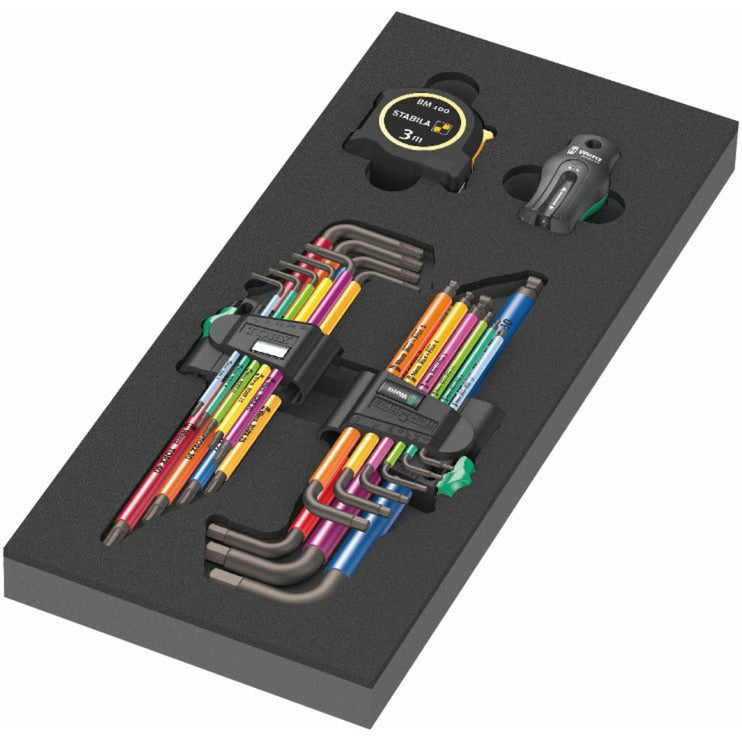 Carrello da officina Wera 9700 Tool Rebel 1, 94 pezzi - 05150130001
