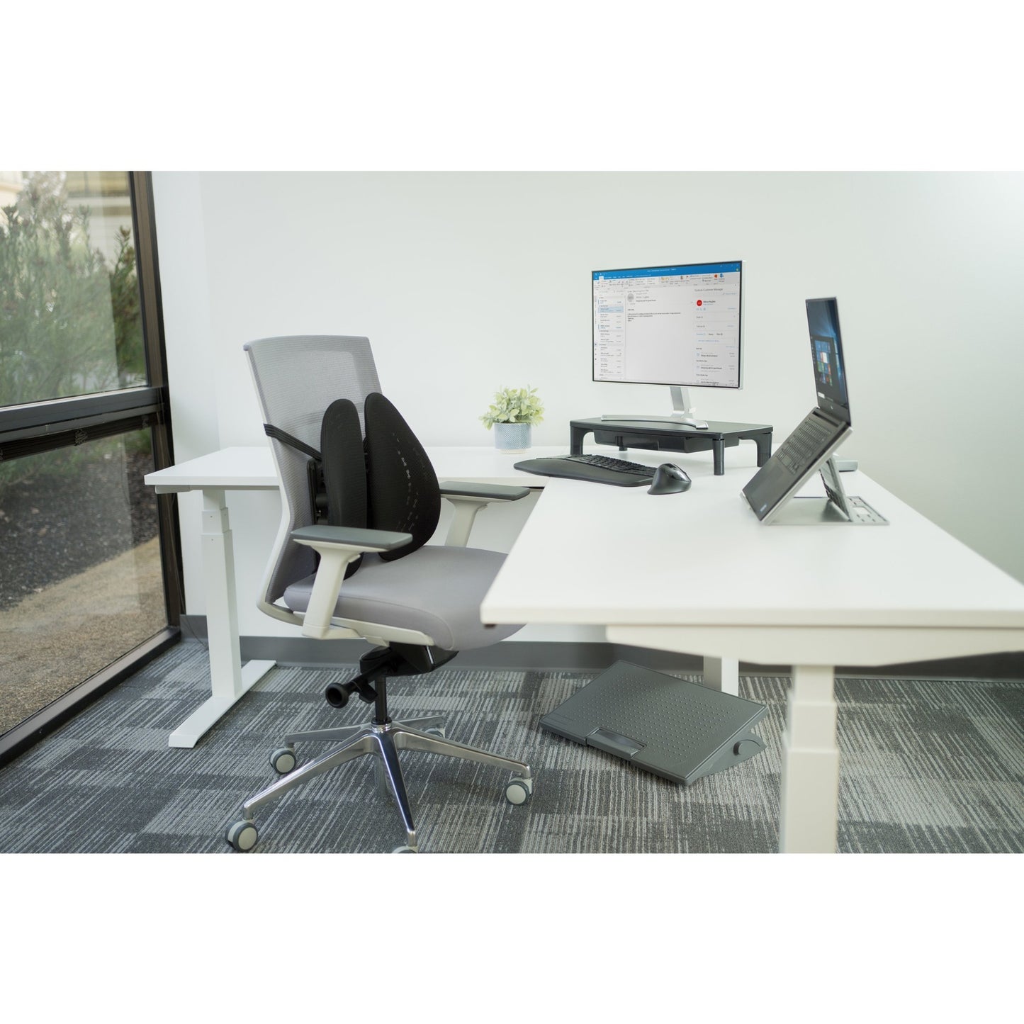 Supporto per laptop Kensington SmartFit Easy Go grigio