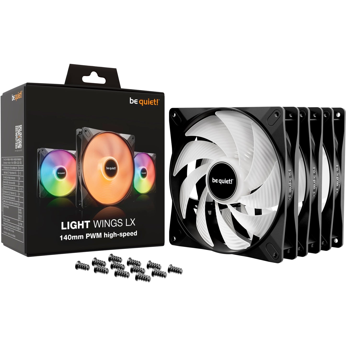 Silenzio! LIGHT LX 140mm PWM Triple pacchetto ad alta velocità