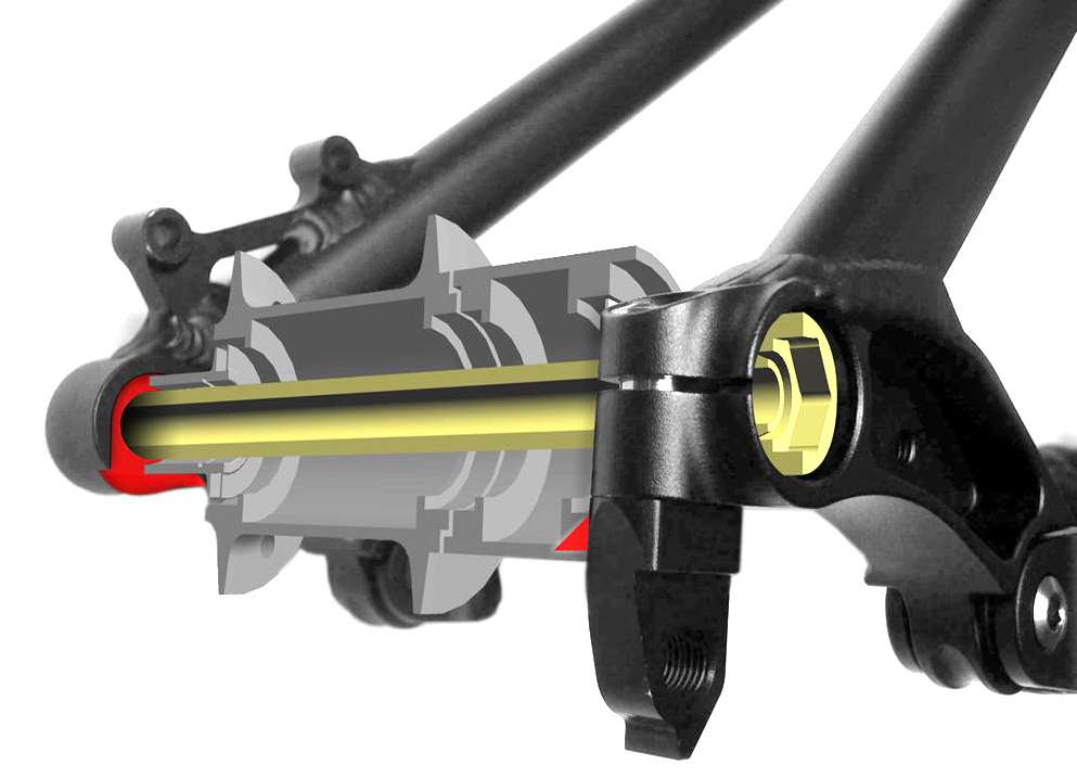 Eje pasante Syntace x-12 135+ (142 mm)