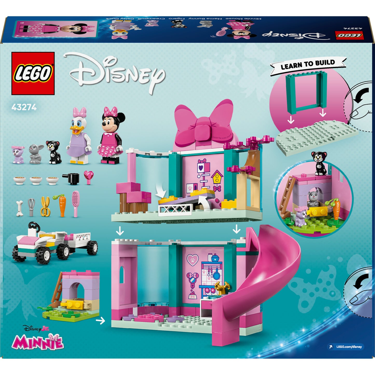 Disney LEGO 43274 Classic Minnie's Pet Hotel