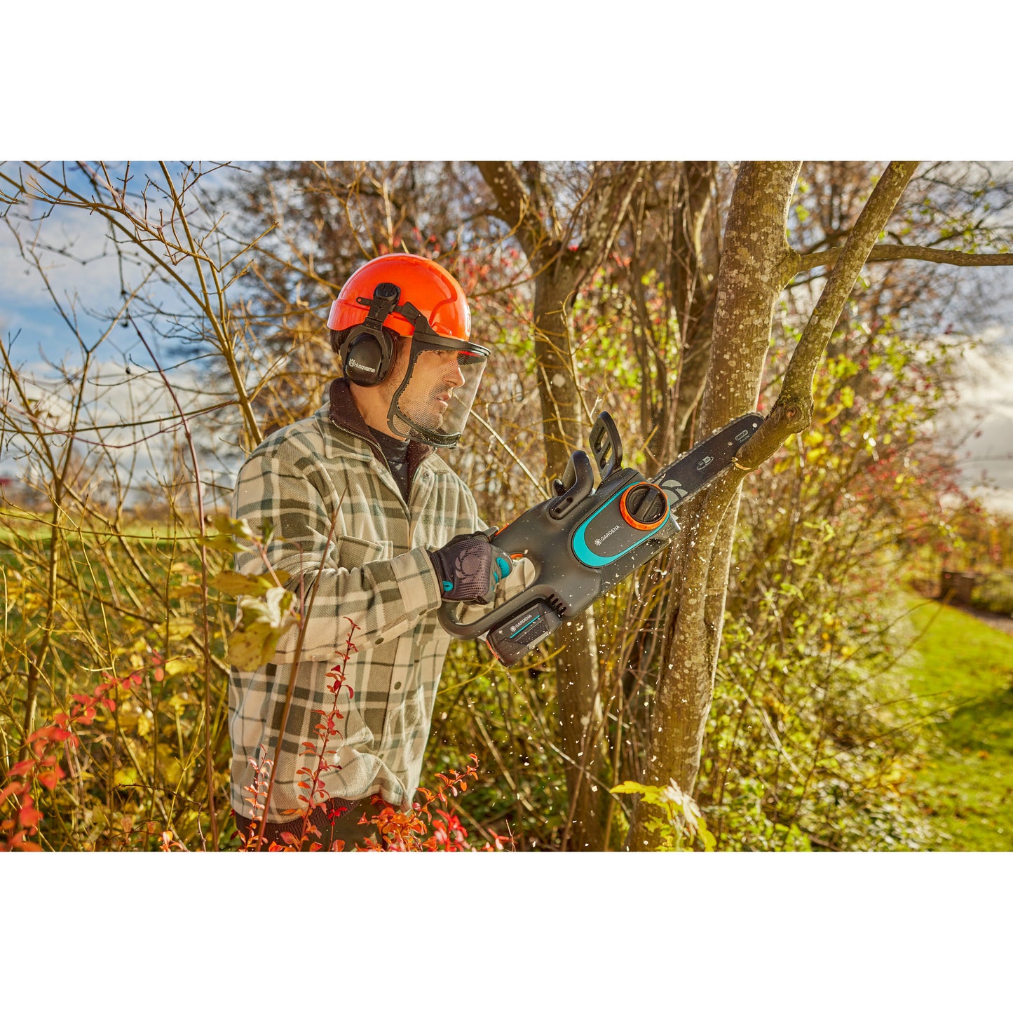 Motosierra gardena 25018v p4a sola