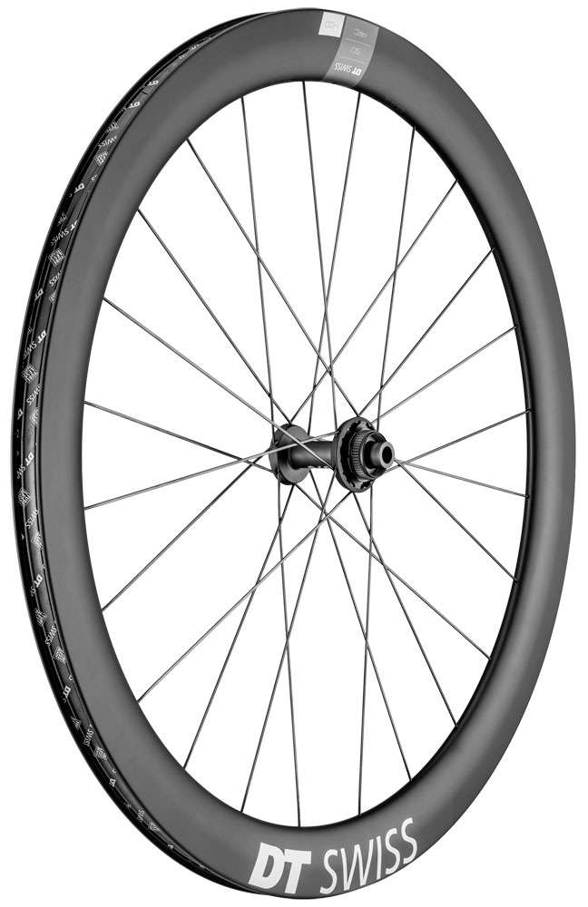 Rueda delantera dt swiss arc 1400 dicut® carbon 50 disc cl