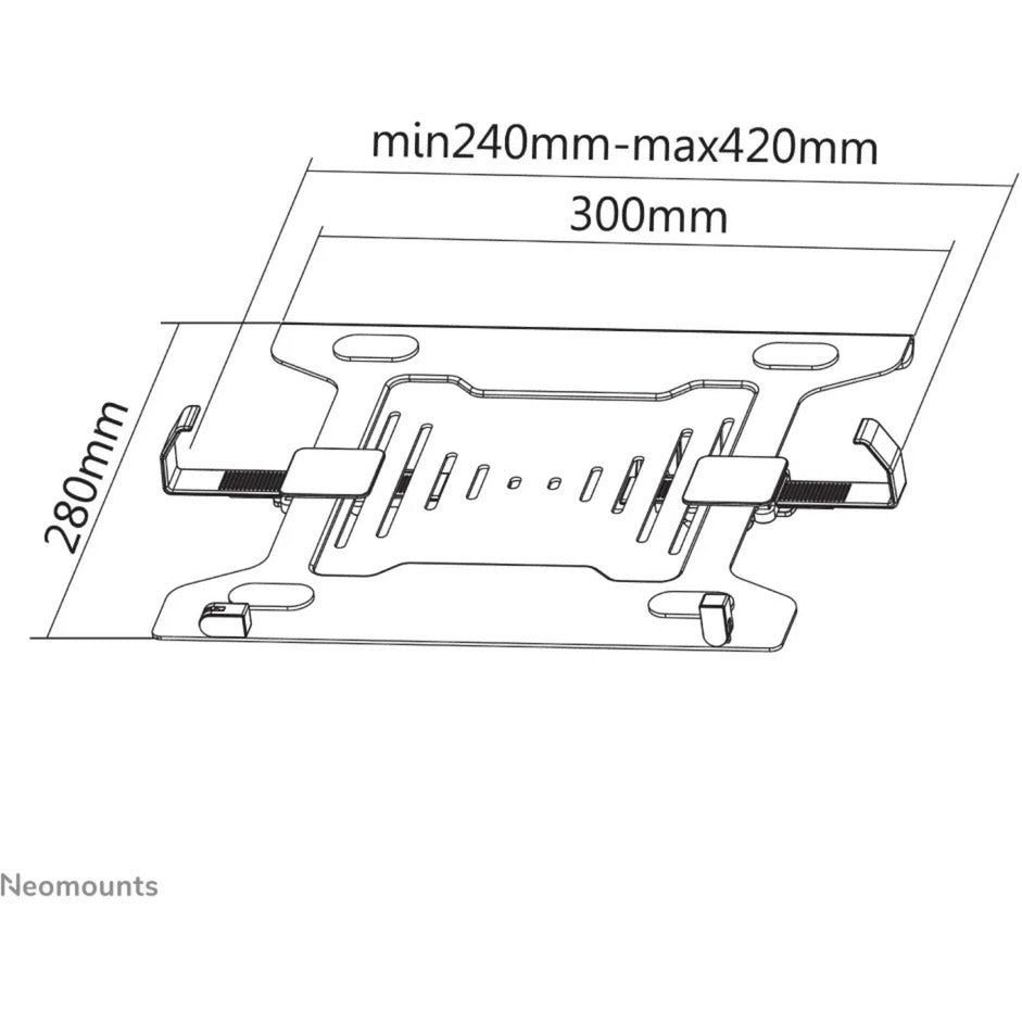Porta smartphone per laptop Neomounts Notebook-V200