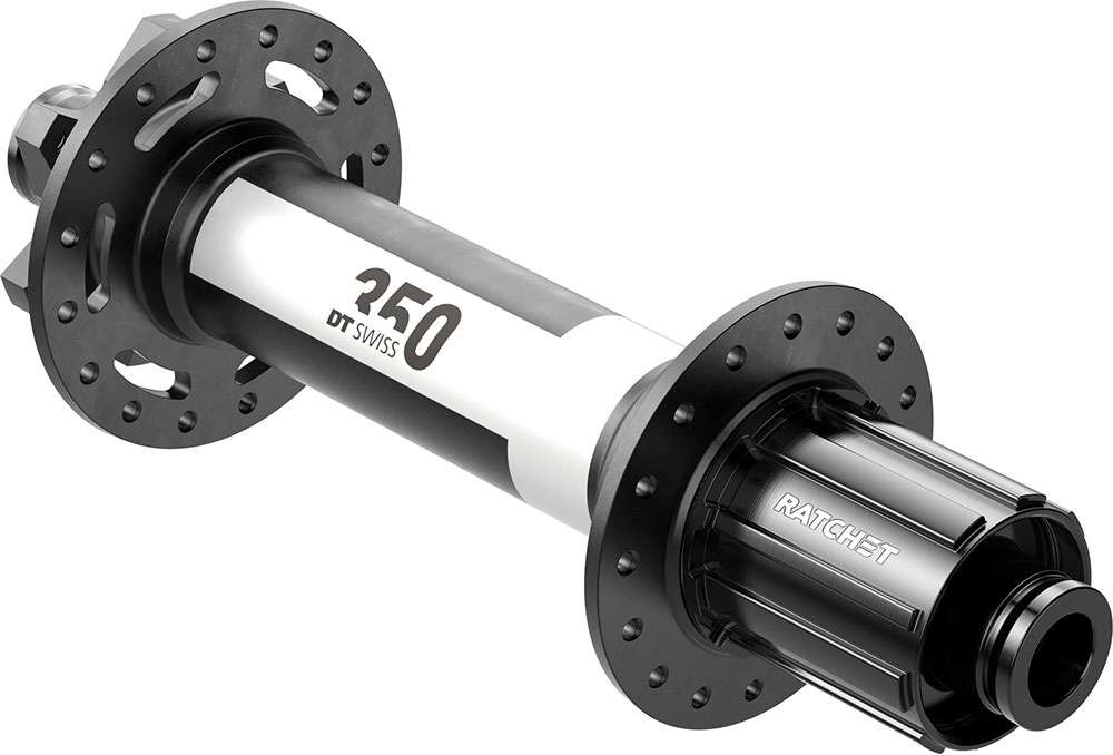 Buje trasero DT Swiss 350 classic fat bike disc 6 tornillos 12x197mm