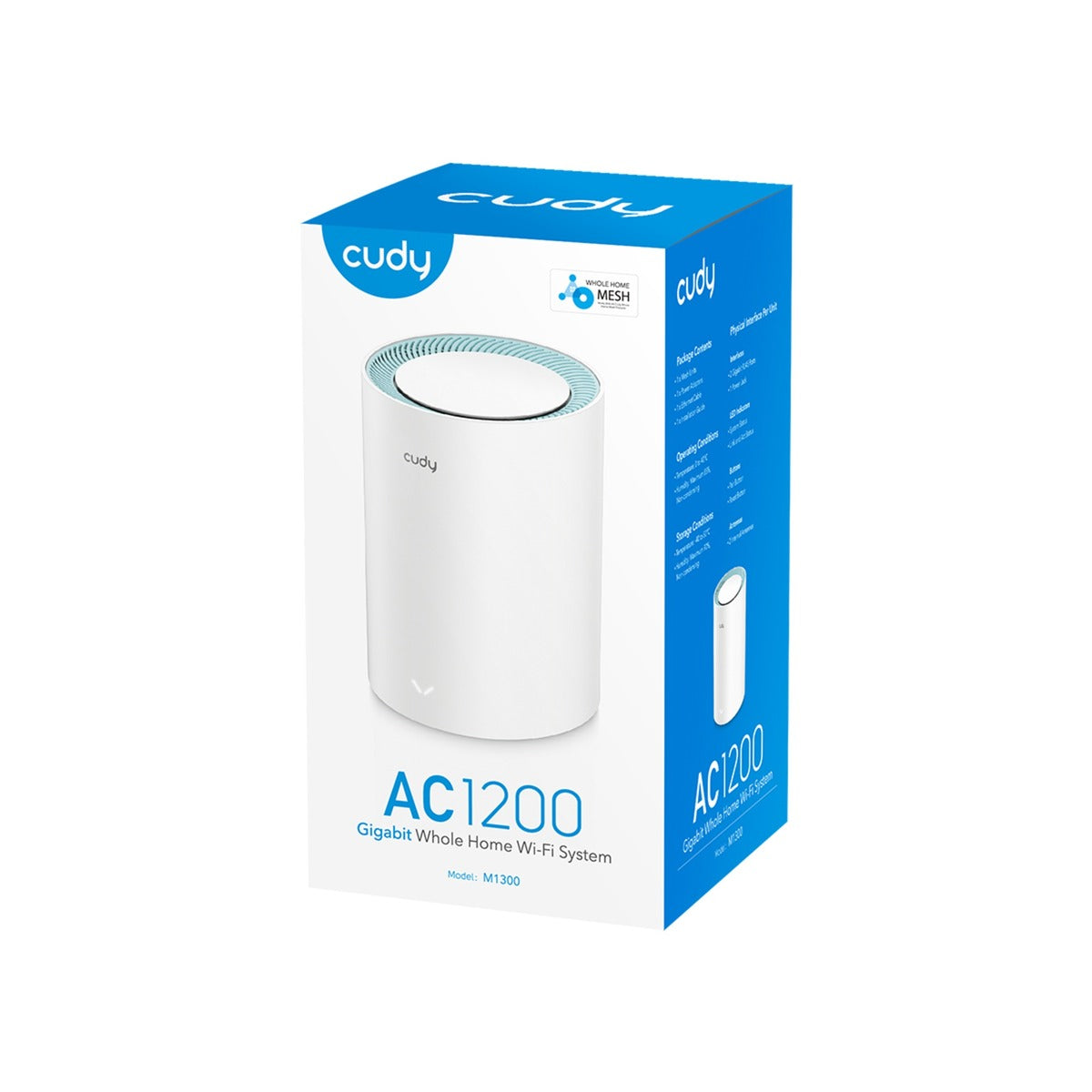 Cudy AC1200 Gigabit Mesh Wi-Fi System (1 Pack)